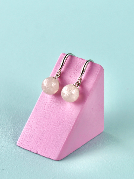 Indigo Pearl Drop Earrings